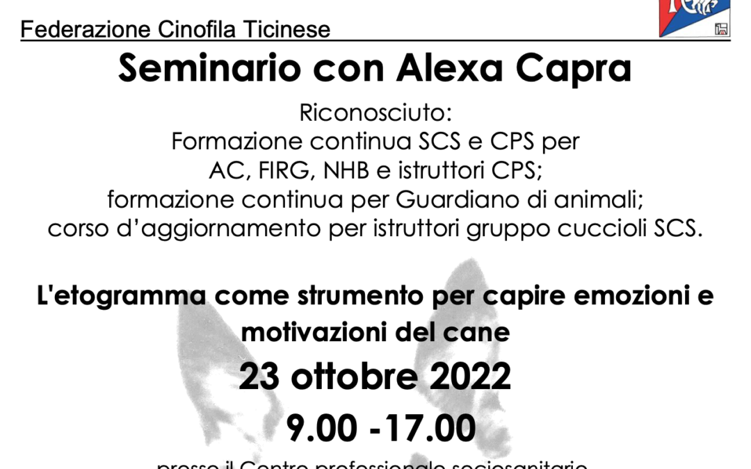 Seminario Alexa Capra 2022