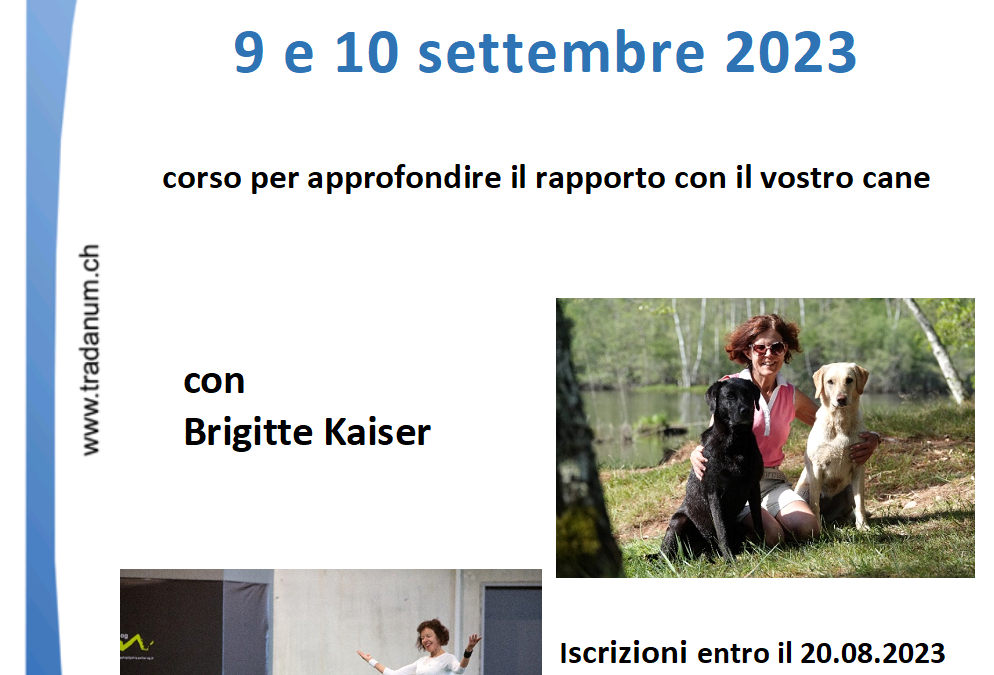 Dog Dance – 9/10 settembre