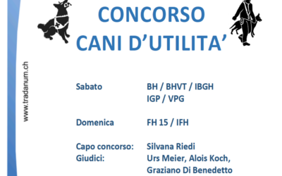 Concorso cani d’utilità (21-22.09.2024)