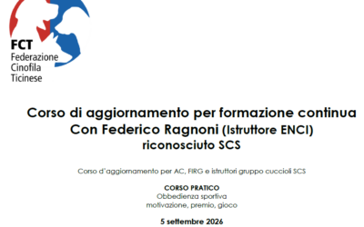 FCT – Corso con Federico Ragnoni – 05.09.2026